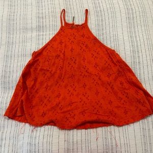 Free people orange top